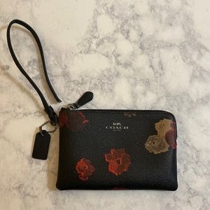 Coach Leather Wristlet